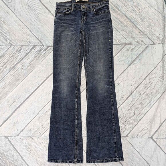 Express Size 1/2 Long Precision Fit Kick Boot Jeans - Picture 1 of 10